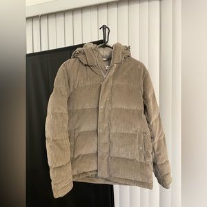 Aritzia Super Puff Corduroy XXS 2XS NWOT